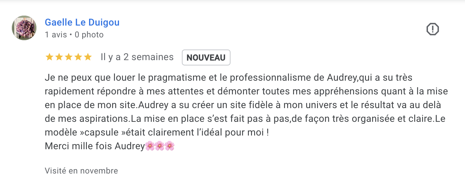 Témoignage Gaelle facialiste