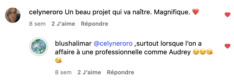 Témoignage célyne instagram