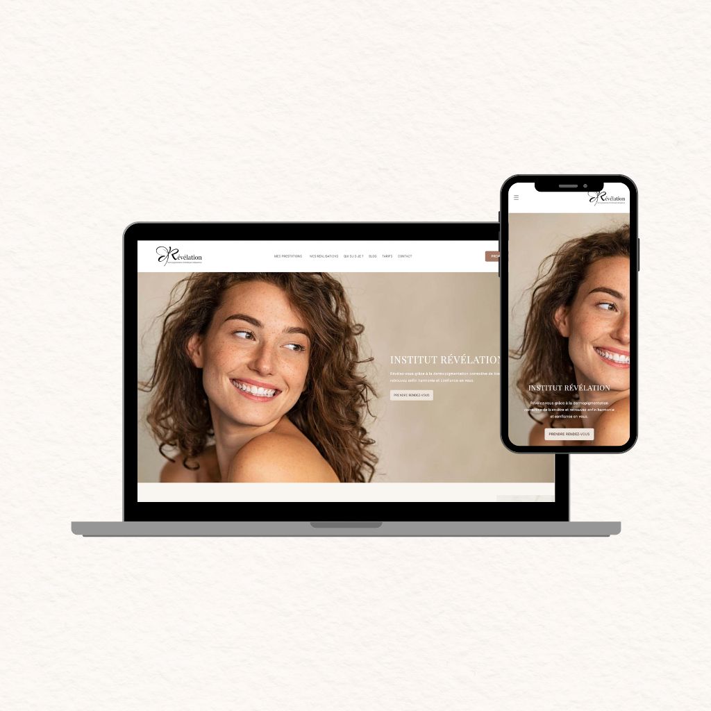 creation site wordpress Amélie Dermopigmentation